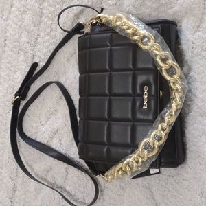 Bebe crossover shoulder purse